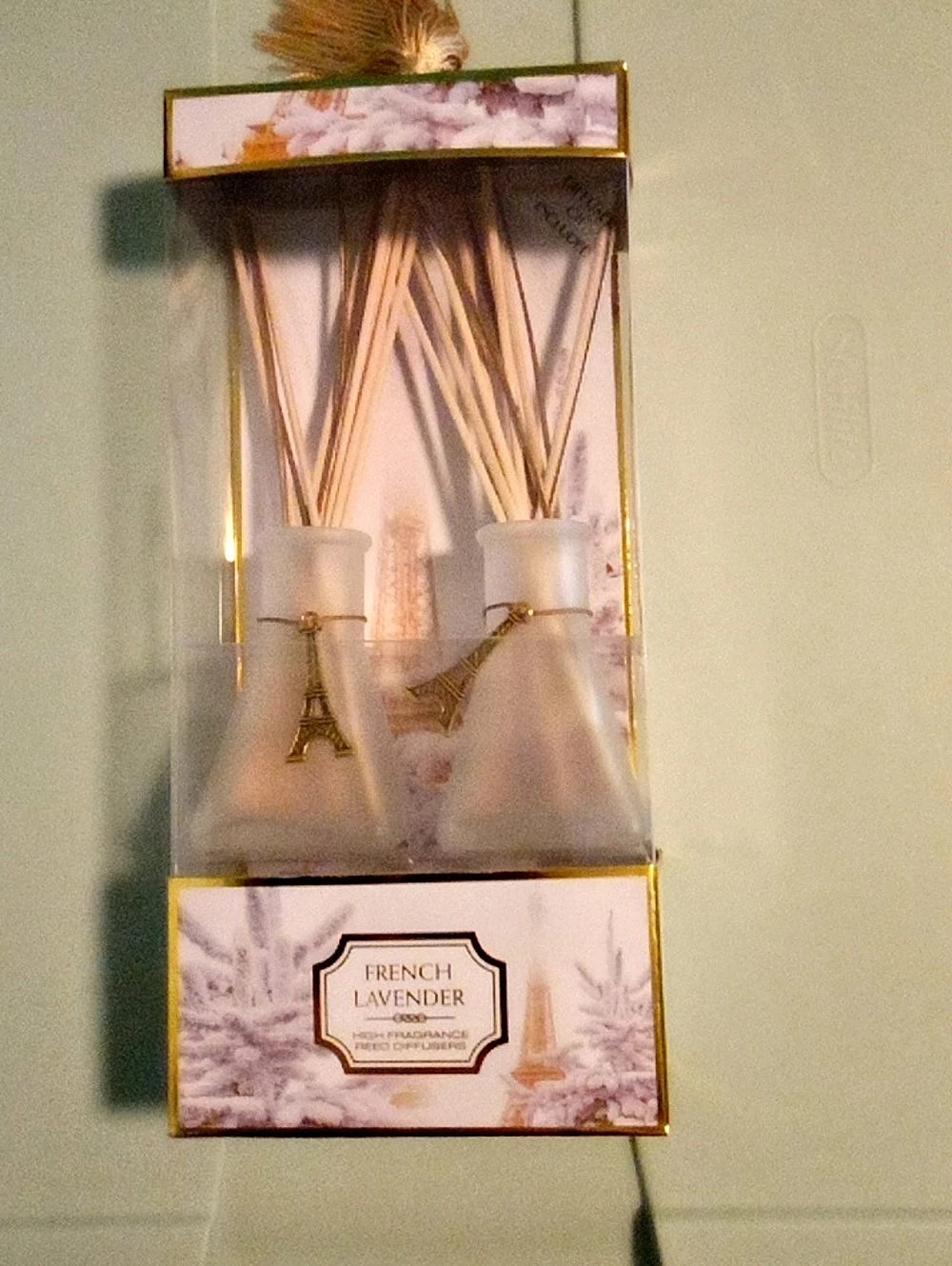 GC Fragrance French Lavender High Fragrance Reed Diffuser Set